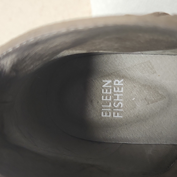 Eileen Fisher Women's Tinker Wedge Ankle Boots/Booties Size 7.5, Taupe, EUC - Picture 9 of 11